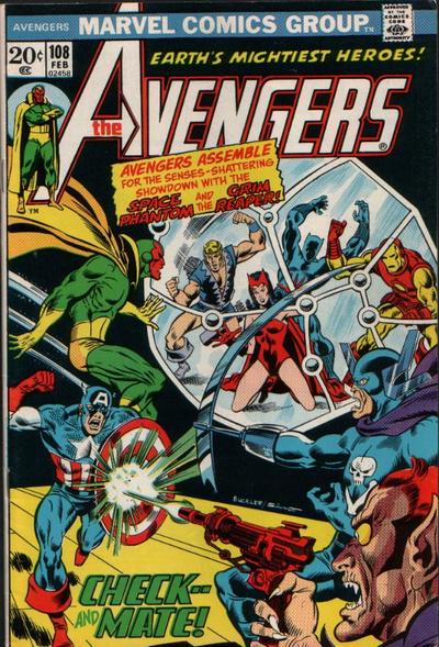 Avengers #108 (1973) Comic Books Avengers