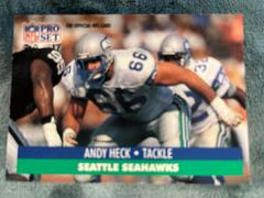 ANDY HECK #663 Football Cards 1991 Pro Set Prices