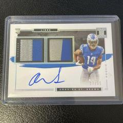 Amon Ra St. Brown [Helmet, Patch Autograph Nameplate] #134 Football Cards 2021 Panini Impeccable Prices