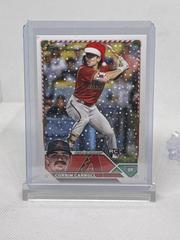 Corbin Carroll [SP Variation] #H113 Baseball Cards 2023 Topps Holiday Prices