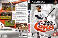 Slip Cover Scan By Canadian Brick Cafe | Major League Baseball 2K6 Playstation 2