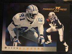 Deion Sanders Football Cards 1997 Pinnacle X Press Prices