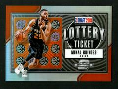 Mikal Bridges Basketball Cards 2018 Panini Contenders Optic Lottery Ticket Prices