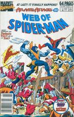 Web of Spider-Man Annual [Newsstand] #5 (1989) Comic Books Web of Spider-Man Prices