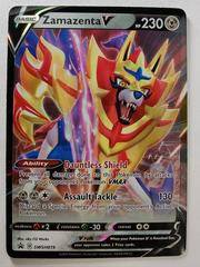  Zacian V & Zamazenta V - Pokemon Black Star Promo Card Lot -  SWSH292 & SWSH293 - Shiny Vault Full Art Card : Toys & Games