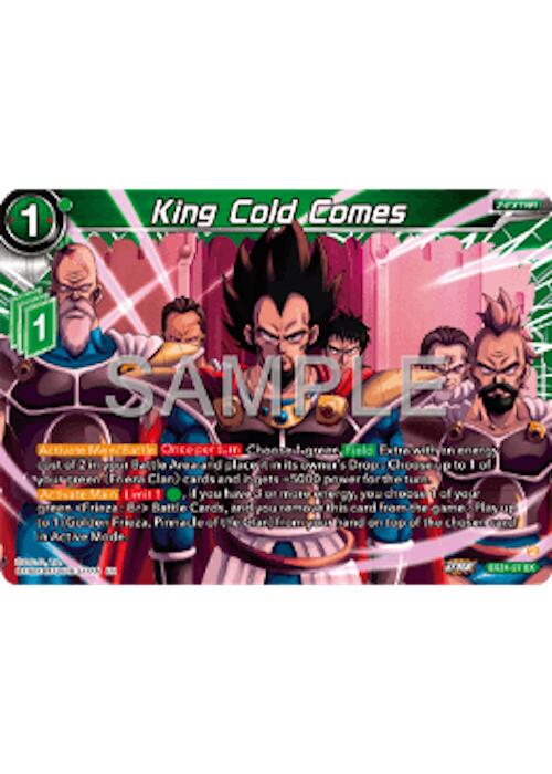 King Cold Comes [Foil] EX24-27 Dragon Ball Super Premium Anniversary Box 2024