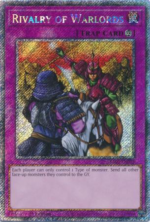 Rivalry of Warlords [Platinum Secret Rare] RA03-EN075 YuGiOh Quarter Century Bonanza