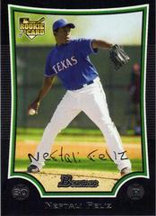 Neftali Feliz Baseball Cards 2009 Bowman Draft Picks & Prospects Prices