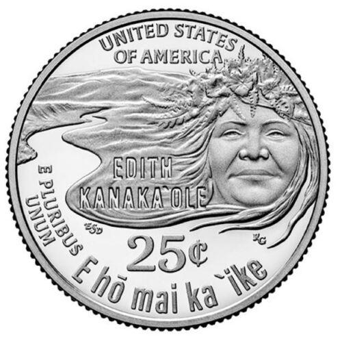 2023 S [Edith Kanaka'ole] Coins American Women Quarter