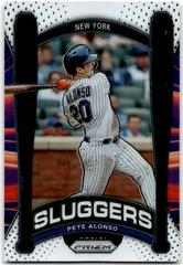 Pete Alonso #SL10 Baseball Cards 2021 Panini Prizm Sluggers Prices
