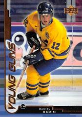 Daniel Sedin #165 Hockey Cards 1999 Upper Deck Prices