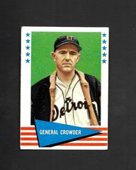 General Crowder #102 Baseball Cards 1961 Fleer Prices