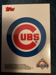 Chicago Cubs Baseball Cards 2001 Topps Opening Day Team Logo Stickers Prices