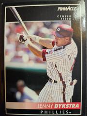 Lenny Dykstra #12 Baseball Cards 1992 Pinnacle Prices