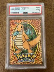 Dragonite Pokemon 1999 Topps Movie Evolution Prices