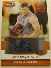 David Thomas [Autograph] Football Cards 2006 Sage Aspire Prices