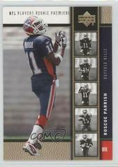 Roscoe Parrish [Gold] Football Cards 2005 Upper Deck Rookie Premiere Prices
