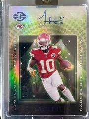 Tyreek Hill [Blue] #LS-TH Football Cards 2021 Panini Illusions Limelight Signatures Prices