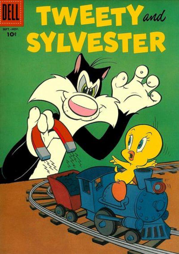 Tweety and Sylvester #14 (1956) Comic Books Tweety and Sylvester