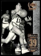Paul Arizin #39 Basketball Cards 1998 Upper Deck Century Legends Prices