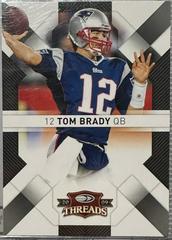 Tom Brady #59 Football Cards 2009 Panini Donruss Threads Prices