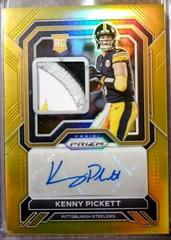 Kenny Pickett [Gold] #RPA-KP Football Cards 2022 Panini Prizm Rookie Patch Autographs Prices