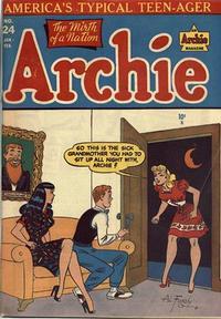 Archie #24 (1947) Comic Books Archie