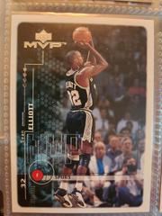 Sean Elliot #144 Basketball Cards 1999 Upper Deck MVP Prices