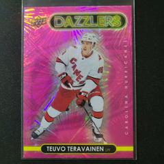 Teuvo Teravainen [Pink] Hockey Cards 2021 Upper Deck Dazzlers Prices
