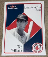 Ted Williams #84 Baseball Cards 2001 Fleer Boston Red Sox 100th Anniversary Prices