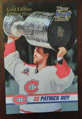 Patrick Roy [Gold] Hockey Cards 1993 Kraft Dinner Prices