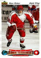 Marc Weber Hockey Cards 1991 Upper Deck Czech World Juniors Prices