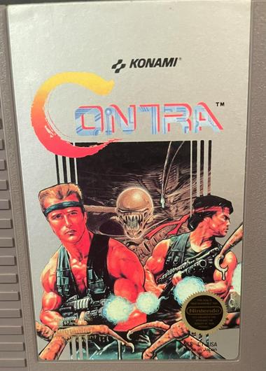 Contra | Item and Manual only | NES