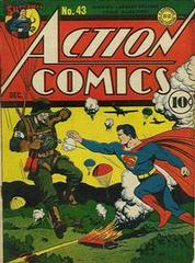 Action Comics #43 (1941) Comic Books Action Comics Prices