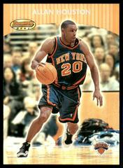 Allan Houston #20 Basketball Cards 2000 Bowman's Best Prices