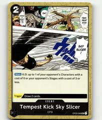 Tempest Kick Sky Slicer OP03-096 One Piece Pillars of Strength Prices