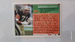 Back  | Richard Cooper Football Cards 1994 Topps