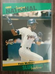 Fred McGriff #48 Baseball Cards 1993 Score Select Stat Leaders Prices