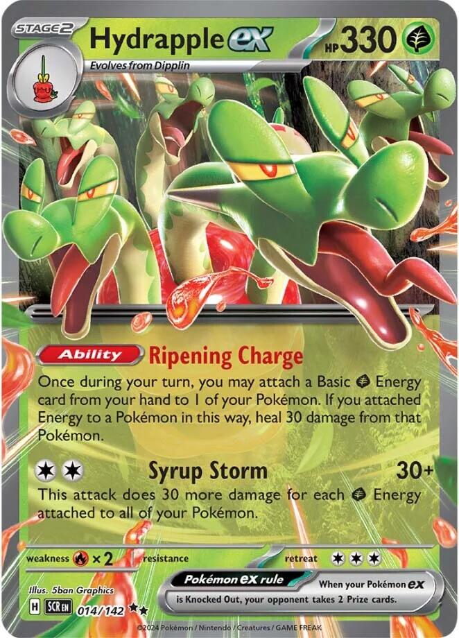 Hydrapple ex #14 Pokemon Stellar Crown