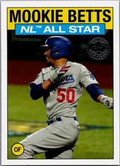 Mookie Betts #86AS-21 Baseball Cards 2021 Topps 1986 All Star Baseball 35th Anniversary Prices