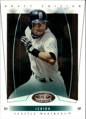 Ichiro Suzuki Hot Prospects Draft Baseball Cards 2004 Fleer Hot Prospects Draft Edition Prices