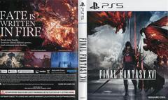 Inside Keep Case Cover Full | Final Fantasy XVI [Deluxe Edition] Playstation 5