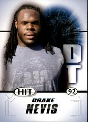 Drake Nevis #92 Football Cards 2011 Sage Hit Prices