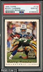 Barry Sanders [Jaguars Inaugural] #110 Football Cards 1995 Topps Prices