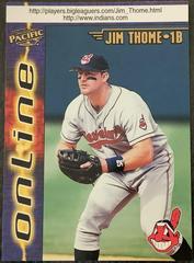 Jim Thome #231 Baseball Cards 1998 Pacific Online Prices