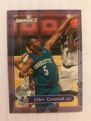 Elden Campbell #38 Basketball Cards 1999 SkyBox Impact Prices