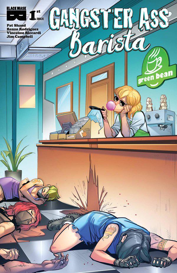 Gangster Ass Barista [Romboli & Pereyra] #1 (2023) Comic Books Gangster Ass Barista