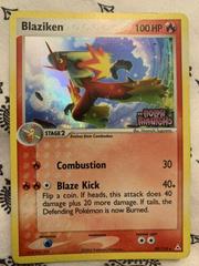 mega blaziken ex card