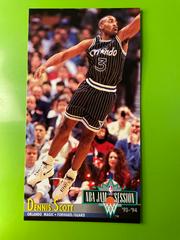 Dennis Scott Basketball Cards 1993 Fleer Jam Session Prices