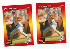 Orel Hershiser #212 Baseball Cards 1992 Panini Donruss Triple Play Prices